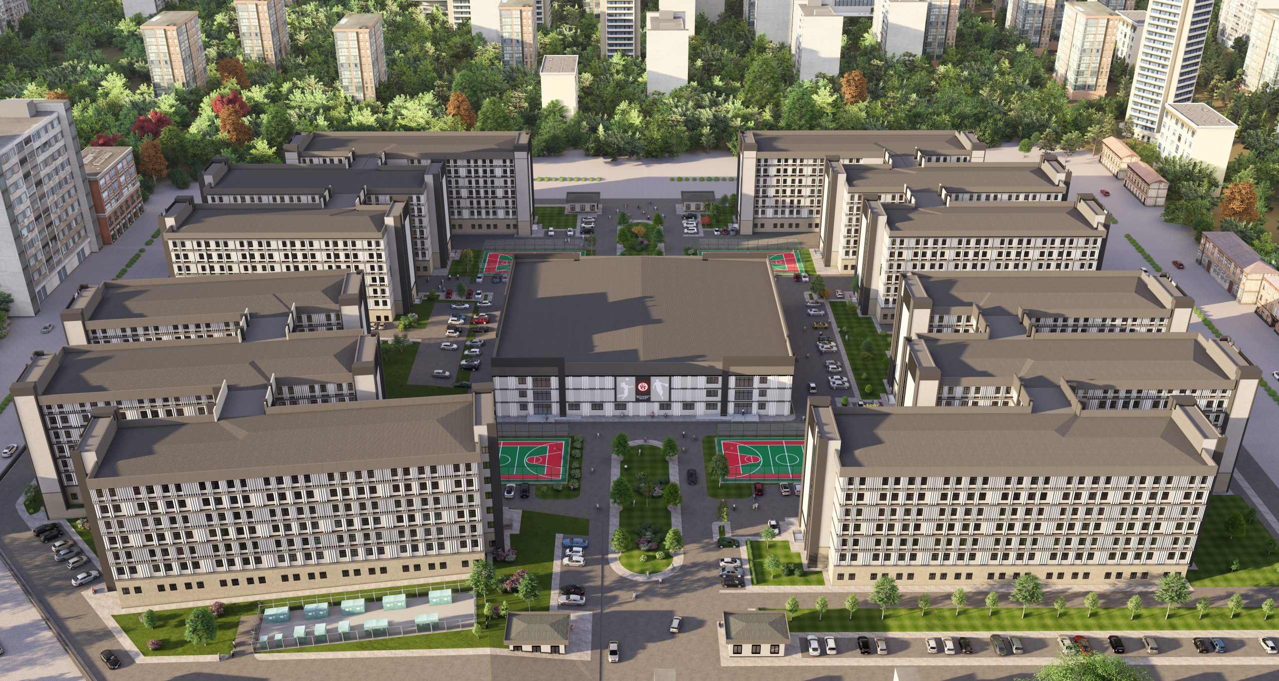 Ankara (Tahsin Banguoğlu) 1500 Kişilik Öğrenci Yurdu Yapım İşi